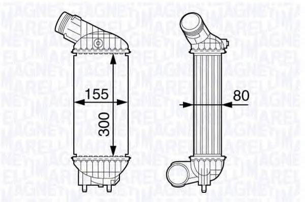 MAGNETI MARELLI 351319202790 Интеркулер