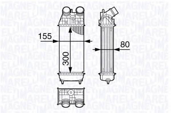 MAGNETI MARELLI 351319202860 Интеркулер