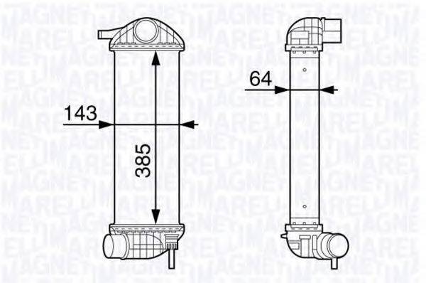 MAGNETI MARELLI 351319202940 Интеркулер