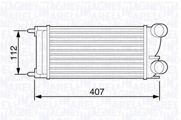 MAGNETI MARELLI 351319203520 Интеркулер