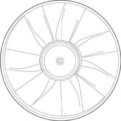 MAGNETI MARELLI 069422221010 Вентилятор, охлаждение двигателя