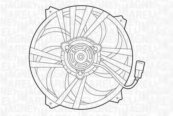 MAGNETI MARELLI 069422281010 Вентилятор, охлаждение двигателя