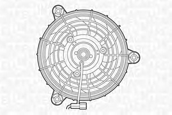 MAGNETI MARELLI 069422295010 Вентилятор, охлаждение двигателя