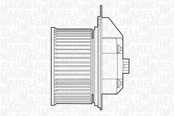 MAGNETI MARELLI 069412516010 Вентилятор салона