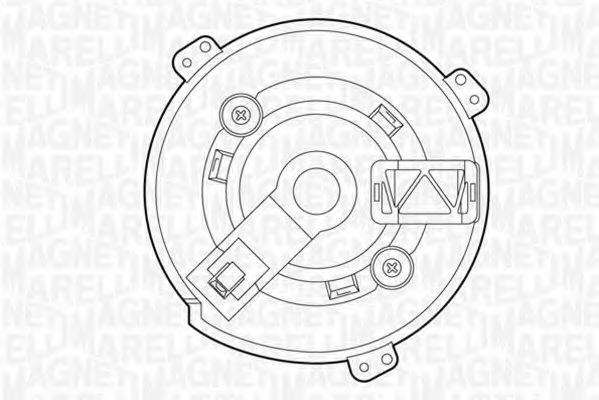 MAGNETI MARELLI 069412520010 Вентилятор салона