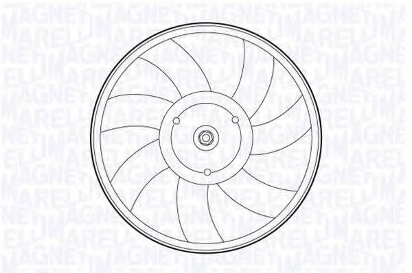 MAGNETI MARELLI 069422592010 Вентилятор, охлаждение двигателя