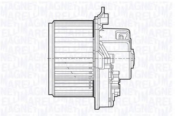MAGNETI MARELLI 069412649010 Вентилятор салона