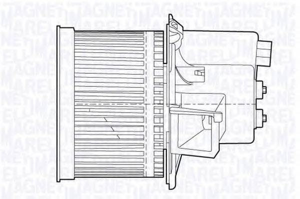 MAGNETI MARELLI 069412651010 Вентилятор салона