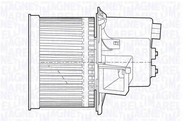 MAGNETI MARELLI 069412653010 Вентилятор салона