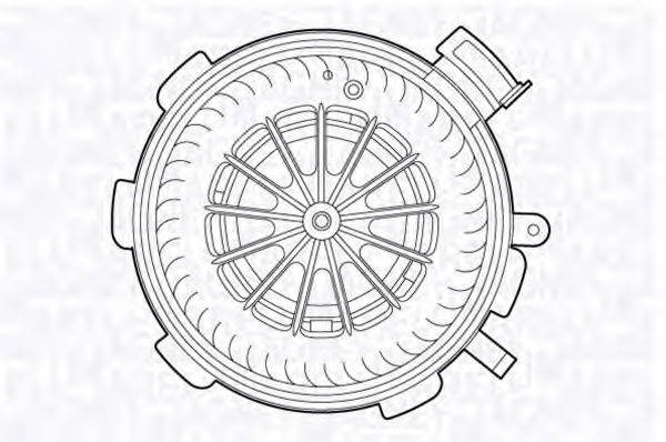 MAGNETI MARELLI 069412701010 Вентилятор салона