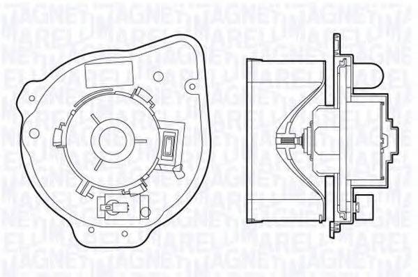 MAGNETI MARELLI 069412708010 Вентилятор салона