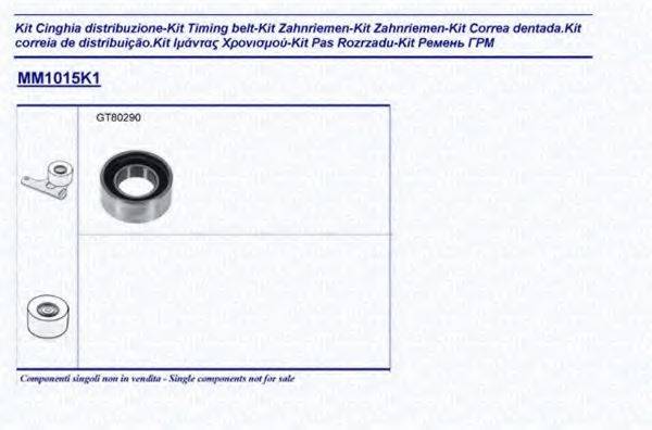 MAGNETI MARELLI 341310151101 Комплект ремня ГРМ