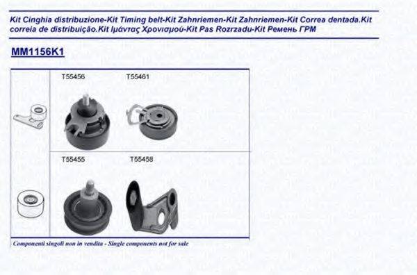 MAGNETI MARELLI 341311561101 Комплект ремня ГРМ