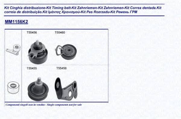 MAGNETI MARELLI 341311561102 Комплект ремня ГРМ