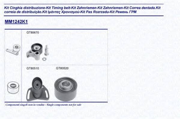 MAGNETI MARELLI 341312421101 Комплект ремня ГРМ